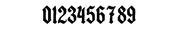 Deathvale Font OTHER CHARS
