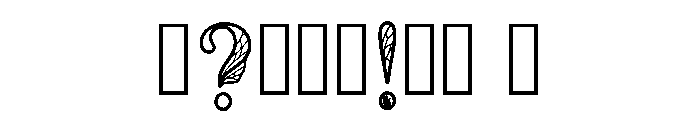 Deborah Regular Font OTHER CHARS