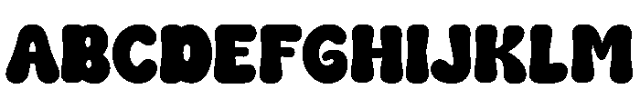 December Celebrate Regular Font UPPERCASE