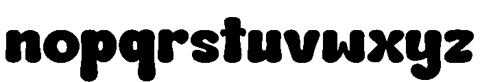 December Celebrate Regular Font LOWERCASE