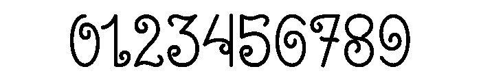 December Moonlight Font OTHER CHARS