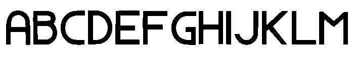 December Vacation Regular Font UPPERCASE