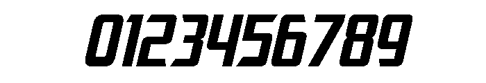 Decepticon Italic Font OTHER CHARS