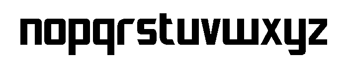 Decepticon Font LOWERCASE