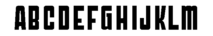 Decision Regular Font UPPERCASE