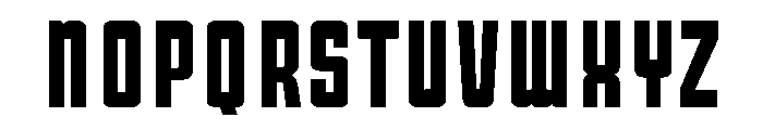 Decision Regular Font UPPERCASE