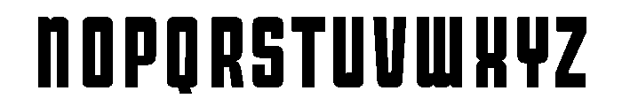 Decision Regular Font LOWERCASE