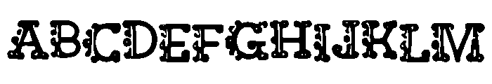 DecoCharm Font UPPERCASE