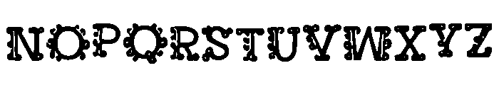 DecoCharm Font LOWERCASE