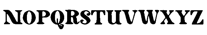DecoVibe Font LOWERCASE