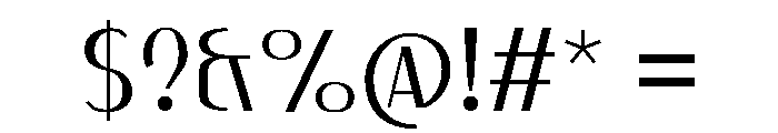 Decophile Font OTHER CHARS