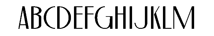 Decophile Font UPPERCASE
