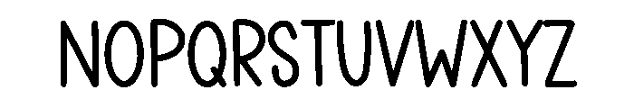 Decor Ballon Font UPPERCASE