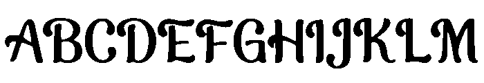 Decorative Bubble Font UPPERCASE