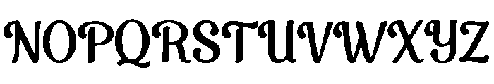 Decorative Bubble Font UPPERCASE