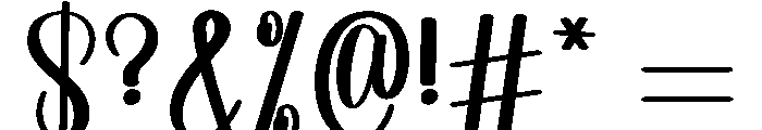 Decorative Font OTHER CHARS