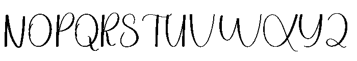 Deddy Handmade Font UPPERCASE