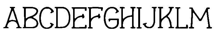Deep_Sky Font UPPERCASE