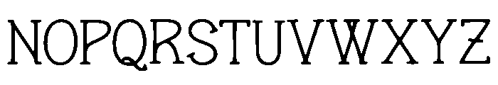 Deep_Sky Font UPPERCASE