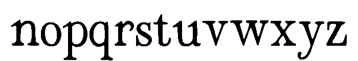 Deep_Woods Font LOWERCASE