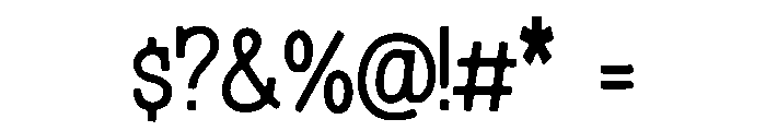 DeepPink Font OTHER CHARS
