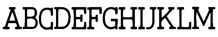 DeepPink Font UPPERCASE