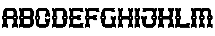 Deeply Rooted Bold Font UPPERCASE