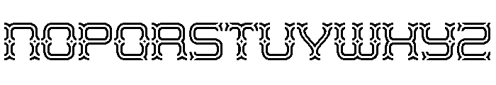Deeply Rooted Expanded Font LOWERCASE