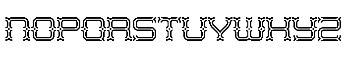 Deeply Rooted Extra Expanded Font LOWERCASE