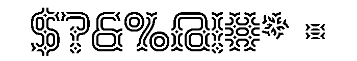 Deeply Rooted Regular Font OTHER CHARS