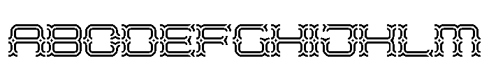 Deeply Rooted Ultra Expanded Font UPPERCASE