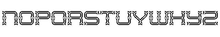 Deeply Rooted Ultra Expanded Font UPPERCASE