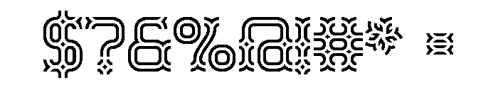 Deeply Rooted Variable Font OTHER CHARS