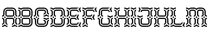 Deeply Rooted Variable Font UPPERCASE