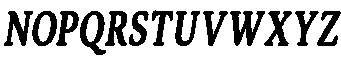 DeeplySixties Bold Italic Font UPPERCASE