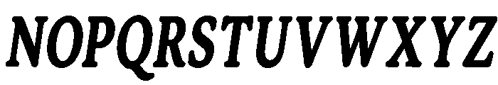 DeeplySixties-BoldItalic Font UPPERCASE