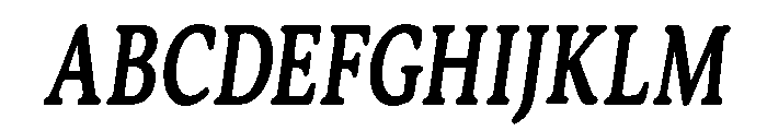 DeeplySixties-Italic Font UPPERCASE