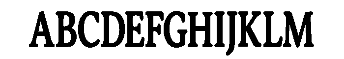 DeeplySixties-Medium Font UPPERCASE