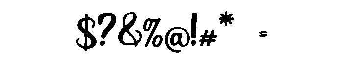 Deepsea_Lizard Font OTHER CHARS
