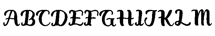 Deepsea_Lizard Font UPPERCASE