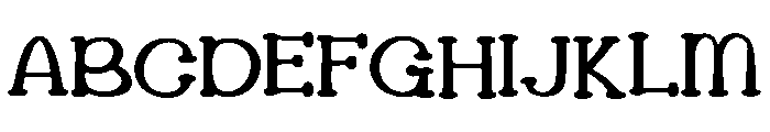 Deepwater_Phantom Font UPPERCASE