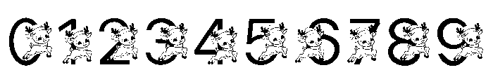 Deer Doodle Font OTHER CHARS
