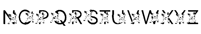 Deer Doodle Font UPPERCASE