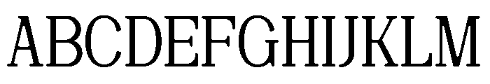 Defilao Vertes Font UPPERCASE