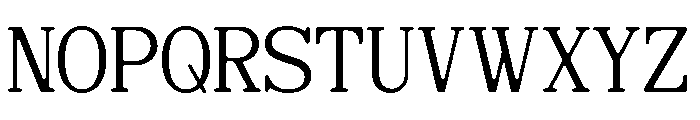 Defilao Vertes Font UPPERCASE