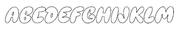 Defkins Air Font UPPERCASE