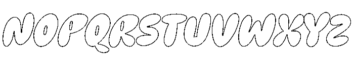 Defkins Air Font UPPERCASE