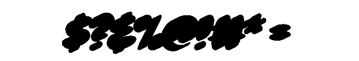 Defkins Boldy Font OTHER CHARS