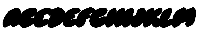 Defkins Boldy Font UPPERCASE