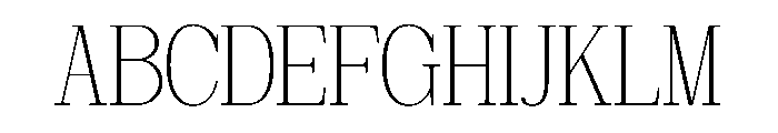 Deforta Font UPPERCASE